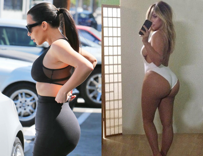 Có lẽ không ít người phải im lặng khi chiêm ngưỡng vòng ba lộ thiên của Kim Kardashian