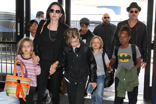 Angelina Jolie muốn giành hết quyền nuôi con.