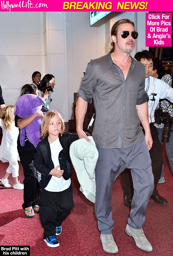 Brad Pitt cuối cùng cũng đã có cơ hội được gặp mặt các con sau khoảng thời gian khủng hoảng