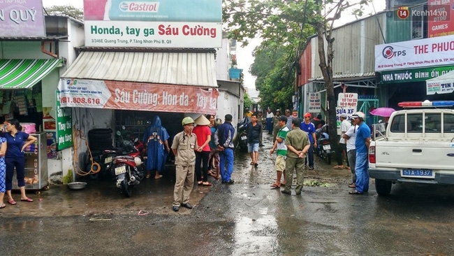 Nhiều người dân vẫn chưa hết bàng hoàng sau vụ việc trên.