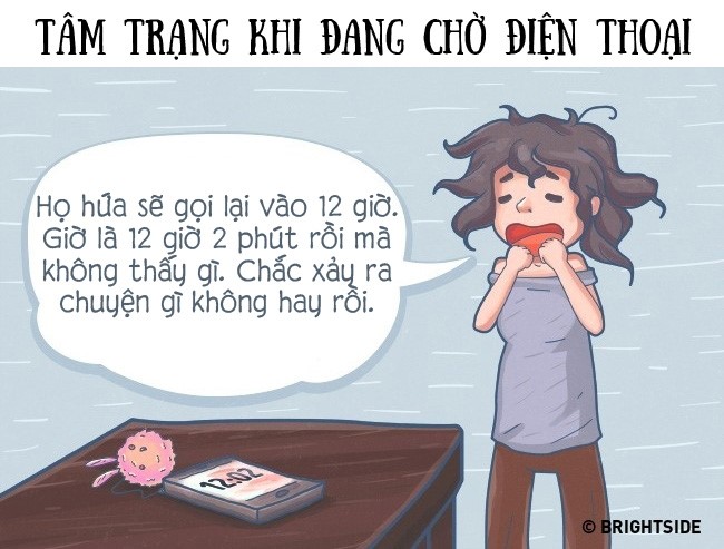 Tâm trạng khi phải chờ đợi một cuộc điện thoại quan trọng thường không mấy dễ chịu.