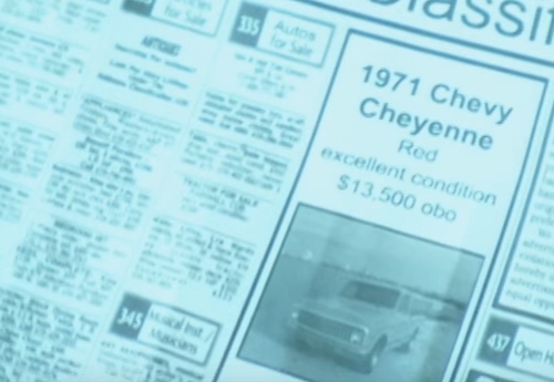 
William kể rằng &ocirc;ng ta thấy Richard rao b&aacute;n xe Chevrolet đời 1971 tr&ecirc;n b&aacute;o với gi&aacute; 13.500 USD n&ecirc;n đ&atilde; li&ecirc;n hệ với người b&aacute;n bằng điện thoại. Sau đ&oacute; Richard v&agrave; vợ đ&atilde; tới nh&agrave; William để giao xe v&agrave;o buổi tối trước ng&agrave;y người d&acirc;n t&igrave;m thấy x&aacute;c họ. Tuy nhi&ecirc;n, William n&oacute;i &ocirc;ng ta mua xe với gi&aacute; 6.500 USD.
