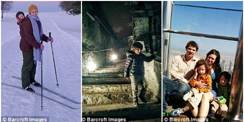 Cả nhà trượt tuyết ở Thụy Điển, thăm đỉnh Vesuvius ở Ý và khám phá Dubai