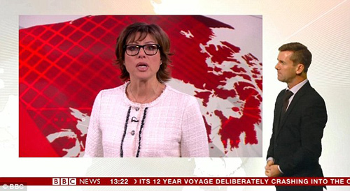 
Kate Silverton - một bi&ecirc;n tập vi&ecirc;n của BBC đ&atilde; bật kh&oacute;c ngay tr&ecirc;n s&oacute;ng truyền h&igrave;nh khi đưa tin về đoạn video n&agrave;y
