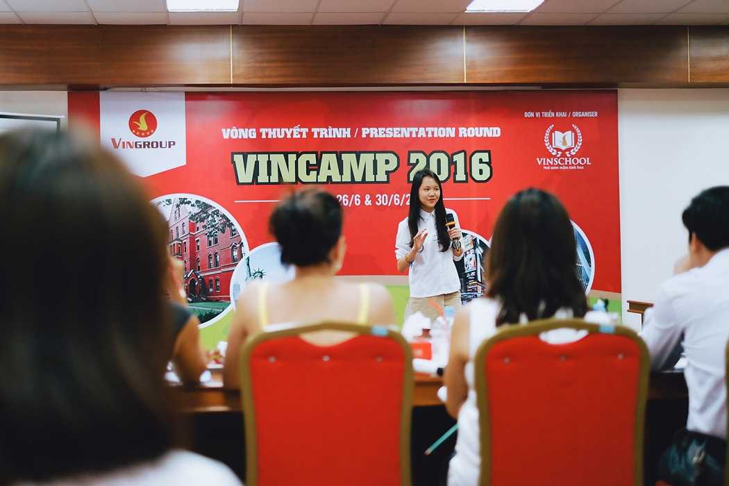 Những “nhà ý tưởng” của trại hè Vincamp đều rành mạch đặt ra từng chương trình hành động của mình