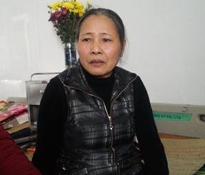 Bà Trịnh Thị Đông kể về những khó khăn thời gian qua