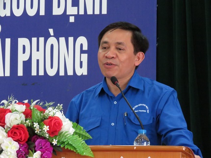 
TS Nguyễn Quang Tập- Giám đốc BV Việt Tiệp chia sẻ niềm kỳ vọng vào đội ngũ Tiếp sức người bệnh sẽ giúp thay đổi những hạn chế trong hoạt động KCB. Ảnh: ML
