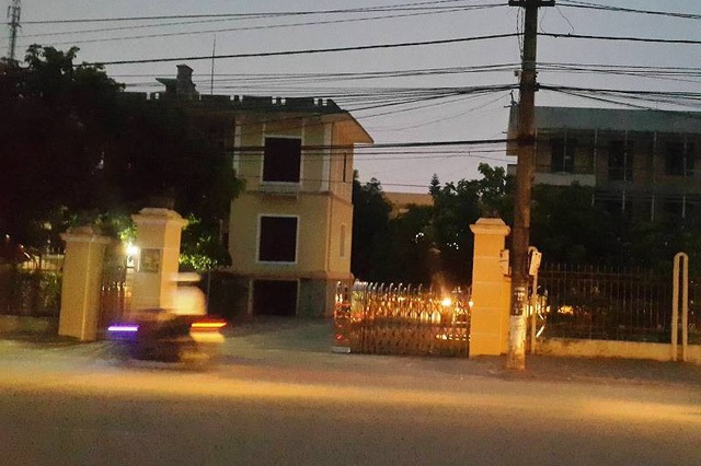 
Trụ sở UBND huyện Kim Sơn, Ninh Bình bị kẻ gian đột nhập. Ảnh: Nhật Tân
