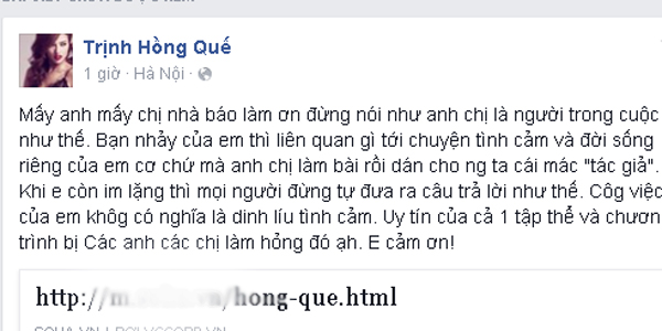 
Hồng Quế đã phủ nhận Kristian Yordanov là cha đẻ của con.
