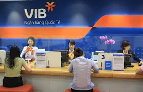 
Quầy giao dịch của VIB.
