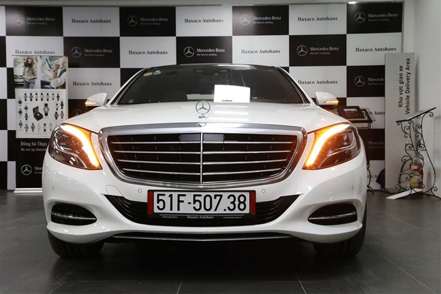 Chiếc Mercedes giá 7 tỷ mới nhất của Cường Đô-la. (Ảnh: Vinh Nam)