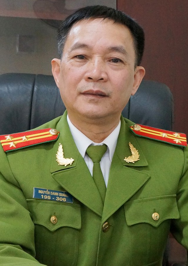 Thượng t&aacute;&nbsp;Nguyễn Danh Quảng. Ảnh: Việt Đức.