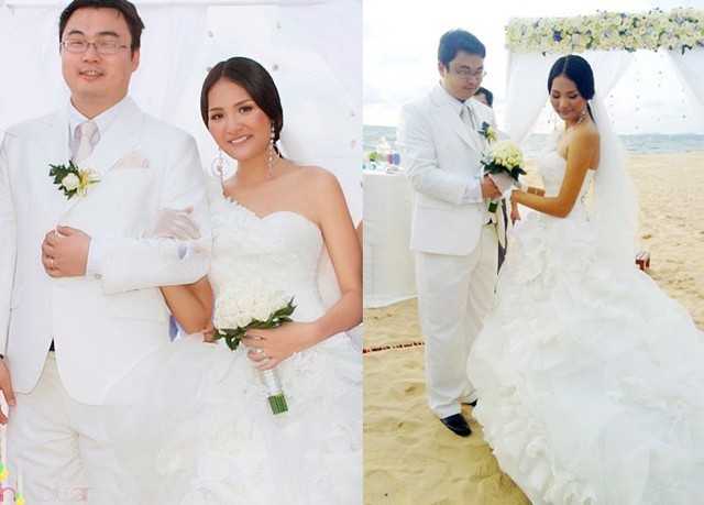 Hương Giang kết hôn bí mật vào năm 2010.