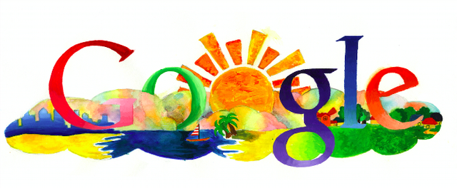 Bức doodle đã chiến thắng cuộc thi của Google năm 2008.