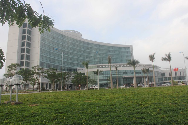 Bệnh viện Ung thư Đà Nẵng đã được chuyển sang BV công lập với tên gọi mới Bệnh viện Ung bướu Đà Nẵng. Ảnh Đức Hoàng