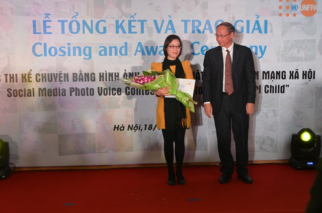 
Giải Nhất của cuộc thi thuộc về chị Đỗ Thị Thanh Lê (Đông Anh, Hà Nội)
