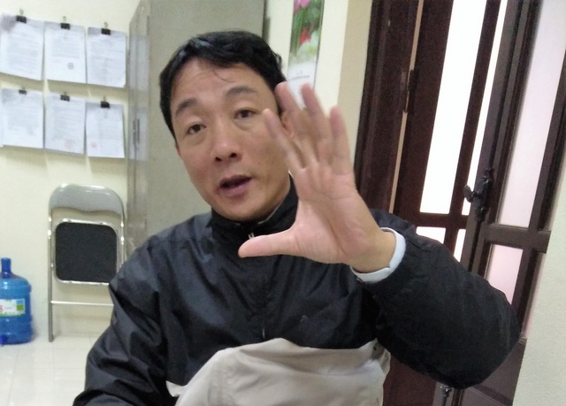 Ông Nguyễn Quốc Chương cho biết ở Văn Giang có trồng giống bưởi Diễn.