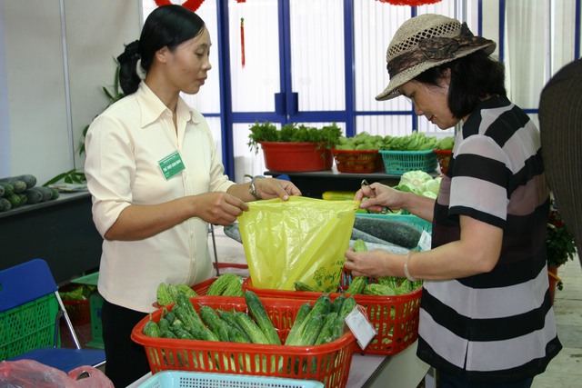 Rau sạch là một trong các mặt hàng sẽ được Hà Nội tập trung thanh, kiểm tra về ATTP. Ảnh: Chí Cường