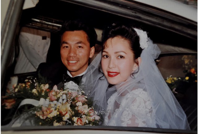Ảnh cưới hiếm hoi của Diễm My năm 1994