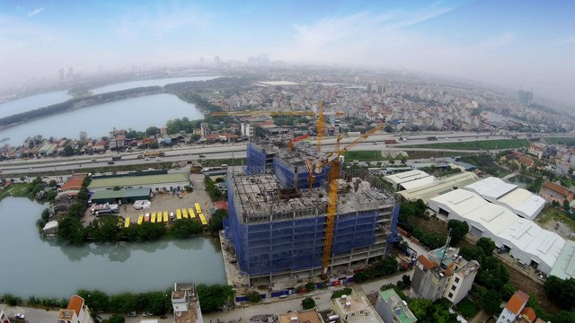 H&igrave;nh ảnh thực tế dự &aacute;n ng&agrave;y 23.10.2015 &ndash; Triển khai tầng 12