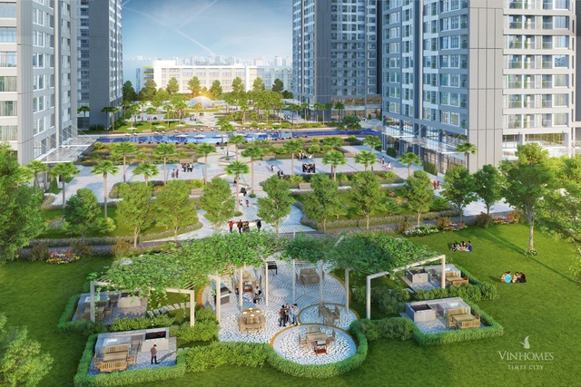 Phối cảnh Vinhomes Times City Park Hill - PREMIUM