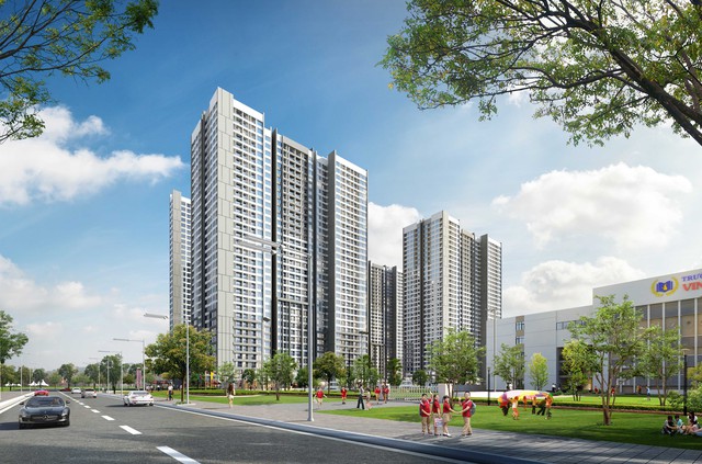 Phối cảnh Khu căn hộ đẳng cấp Vinhomes Times City Park Hill – PREMIUM, 458 Minh Khai, Hà Nội