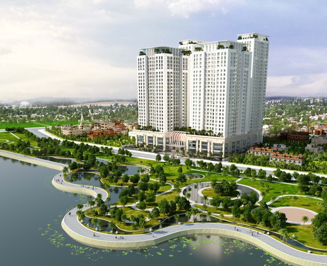 Phối cảnh tổng thể dự án Home City