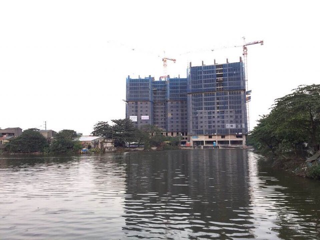 H&igrave;nh ảnh c&ocirc;ng trường thực tế Hateco Ho&agrave;ng Mai