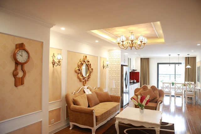 Ảnh thực tế căn hộ mẫu Hateco Ho&agrave;ng Mai