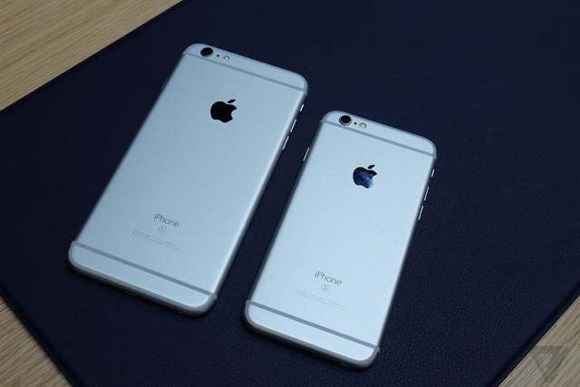Để phân biệt iPhone 6s và 6s Plus với iPhone 6 thường là sau lưng có thêm chữ S