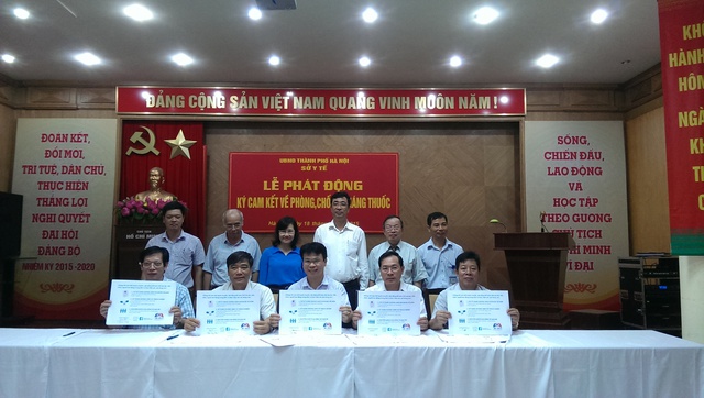 
5 bệnh viện công lập thuộc Sở Y tế Hà Nội ký cam kết phòng, chống kháng thuốc
