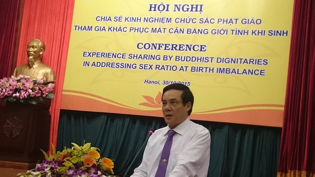 
Ông Lê Bá Trình - Phó Chủ tịch Ủy ban Trung ương MTTQ Việt Nam phát biểu tại Hội nghị
