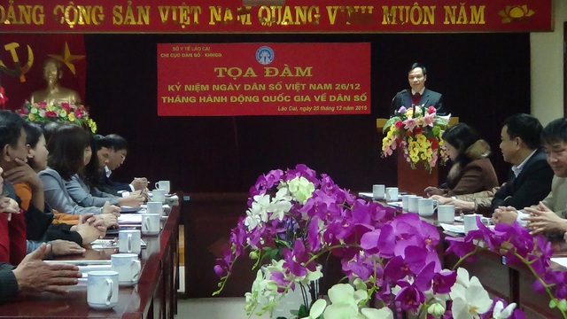 
Toàn cảnh buổi tọa đàm kỷ niệm ngày Dân số Việt Nam và hưởng ứng Tháng hành động quốc gia về dân số tại Lào Cai
