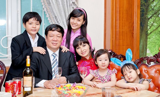 Gia đình hạnh phúc của Trang Nhung