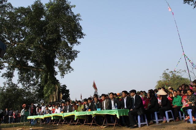 
Lễ hội làng Như Xuyên thu hút rất đông người dân trong vùng tham gia
