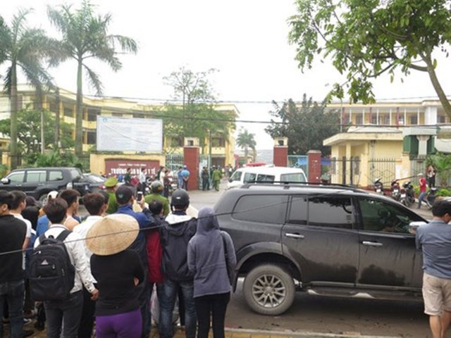 
Trường Cao đẳng Y Thái Bình nơi diễn ra sự việc. Ảnh: Nguyễn Bắc
