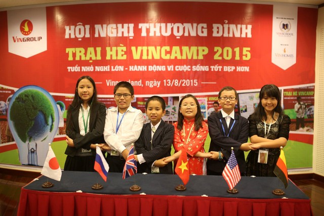 Năm 2015, Trại hè VinCamp đã quy tụ hàng trăm ý tưởng “thay đổi thế giới người lớn từ góc nhìn trẻ em”