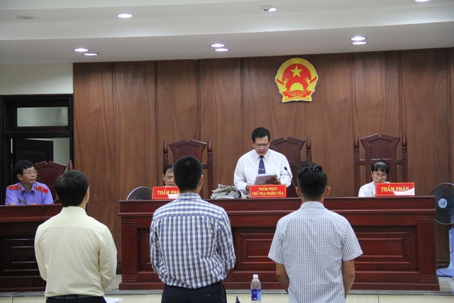 Phiên tòa phúc thẩm TAND Cấp cao tại Đà Nẵng diễn ra ngày 12/9/2016 bác đơn kháng cáo của Cty Trường Hải. Ảnh: Đức Hoàng