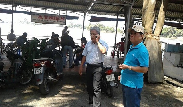 
Chủ tịch TP Biên Hòa Phạm Anh Dũng có mặt tại hiện trường chỉ đạo tìm kiếm người mất tích. Ảnh VietnamNet
