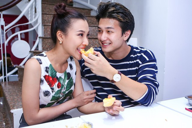 Huỳnh Anh và Hoàng Oanh được xem như một trong những cặp đôi đẹp của làng giải trí Việt. Ảnh: Nguyễn Thành