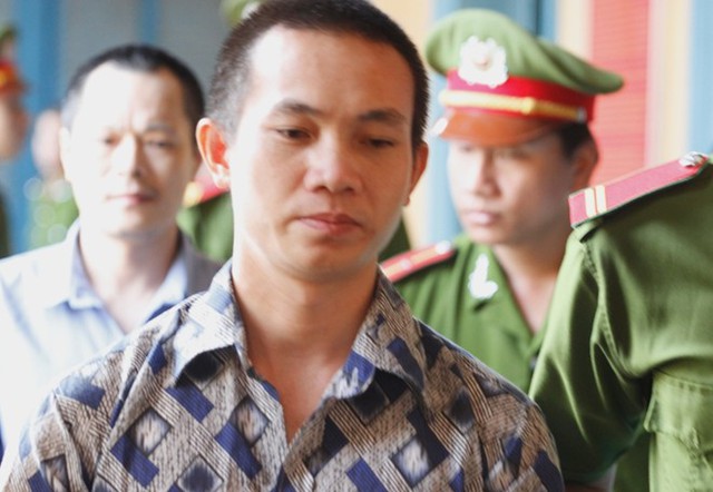 Nghiệp đi tù 16 năm vì giết vợ. Ảnh: K.T.