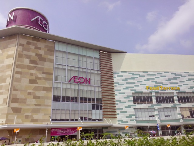Hình trung tâm thương mại Aeon Tân Bình. Ảnh : Internet