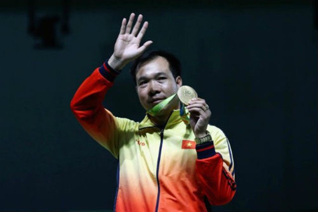 Xạ thủ Hoàng Xuân Vinh là niềm tự hào của thể thao Việt Nam.