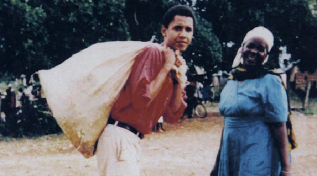 Tổng thống Obama khi trẻ tại quê nhà Kenya