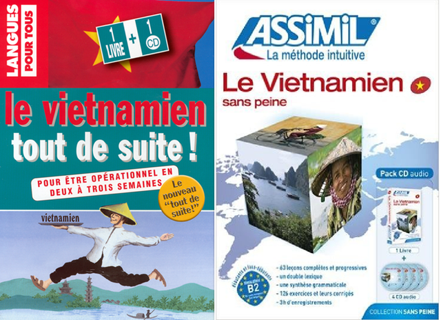 Sách tiếng Việt học tại Đại học Rennes Bretagne, Pháp. Ảnh: Ngân Giang.