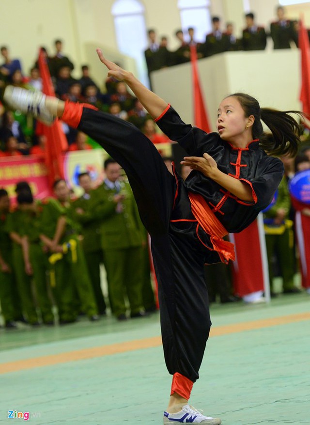 Nội dung thi đấu năm nay bao gồm các nội dung biểu diễn võ tổng hợp công an nhân dân 44 động tác, 16 nội dung thi đấu thuộc bộ môn Taekwondo và Karatedo.