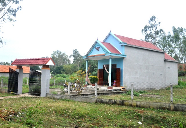 Tết năm nay, gia đ&igrave;nh chị Hồng được đ&oacute;n xu&acirc;n trong căn nh&agrave; mới khang trang, ấm c&uacute;ng