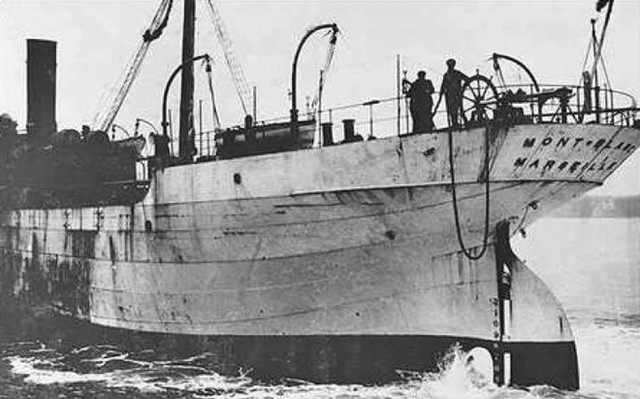 Tai nạn tàu SS Mont-Blanc được xem là vụ cháy nổ kinh hoàng nhất trong lịch sử hàng hải Pháp. Tàu phát nổ khi vận chuyển đạn và vũ khí từ cảng Halifax, Canada, ngày 6/12/1917. Nguyên nhân vụ nổ được xác định là sau khi cập cảng Halifax, tàu SS Mont-Blanc đã đi lạc hướng, đâm vào tàu SSImo gần đó. Vụ va chạm mạnh khiến vũ khí trên tàu đồng loạt phát nổ, cháy lớn trên diện rộng và phá hủy gần như toàn bộ thành phố cảng vốn nhỏ bé này.