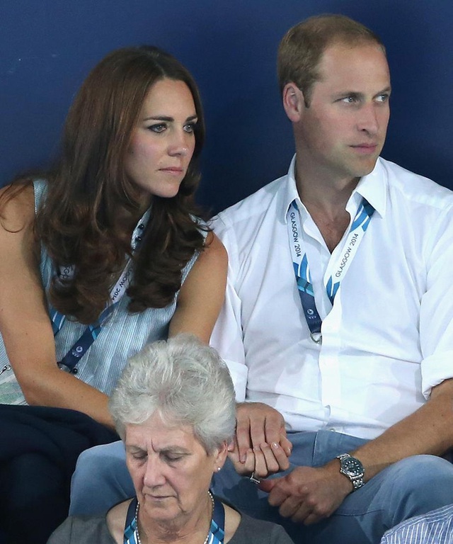 
Vợ chồng Hoàng tử William tại sự kiện Olympics London 2012.
