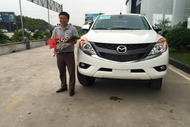 Anh Thông từng tự hào nay lại phải “ngậm đắng nuốt cay” vì chiếc Mazda BT 50 mới mua đã bị hỏng. Ảnh: PBT